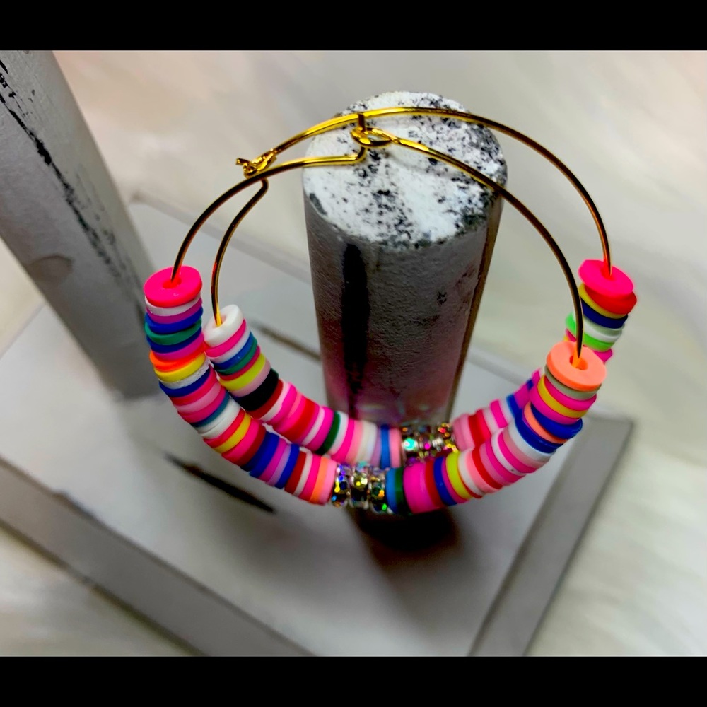 Heishi Earrings